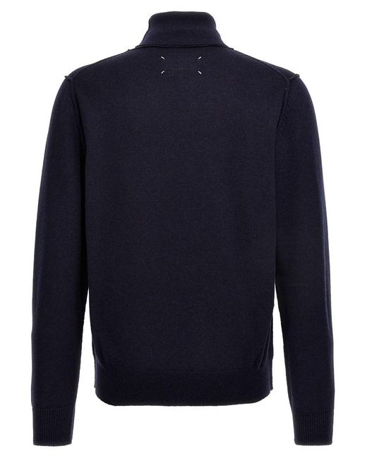 Maison Margiela Blue Cashmere Sweater Sweater, Cardigans for men