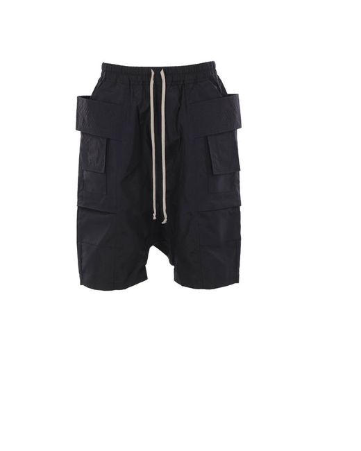 Rick Owens Black Shorts for men