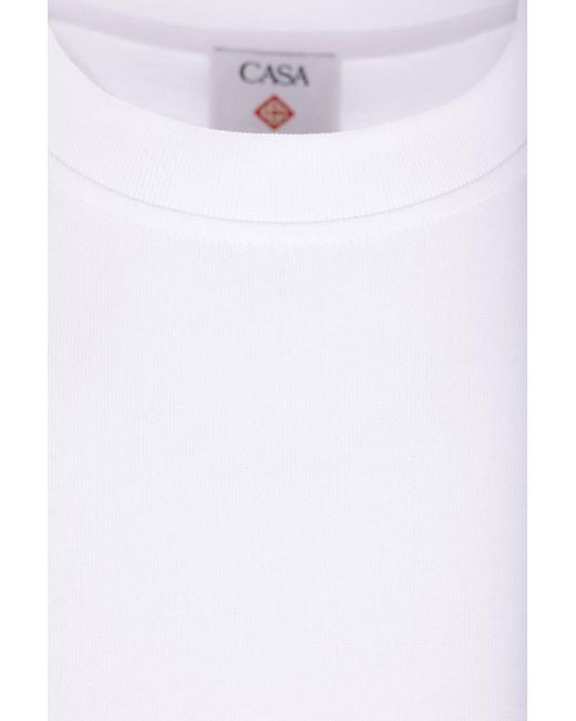 Casablanca White T-Shirts And Polos for men