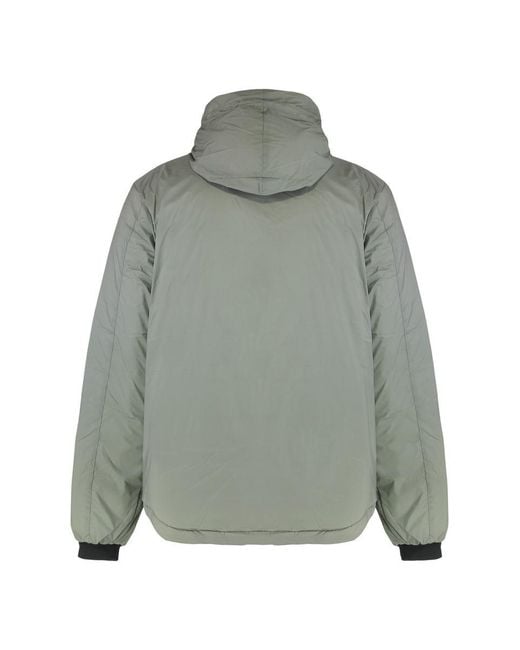Canada Goose Gray Hooded Jacket Lodge