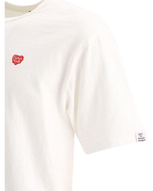 Human Made White "heart Badge" T-shirt for men