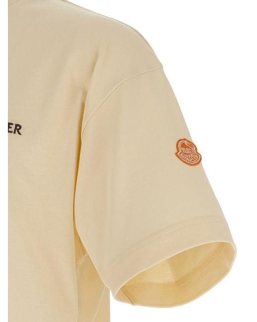 Moncler Genius White Moncler X Gilga Farm T-Shirt By Donald Glover for men
