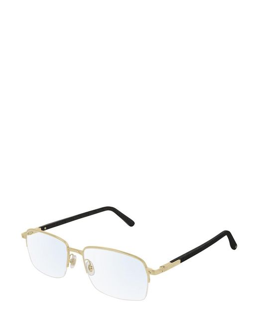 Cartier Eyeglasses in Metallic for Men Lyst