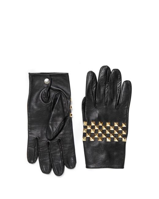 ernest w baker FAUX－FUR TRIMING GLOVES（ERNEST W. BAKER）