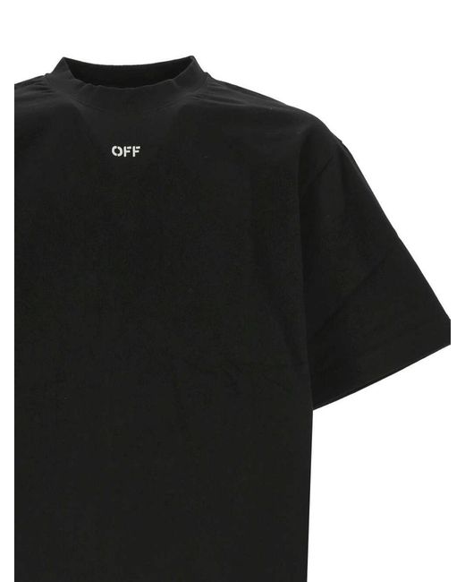 Off-White c/o Virgil Abloh Black T-shirts And Polos for men