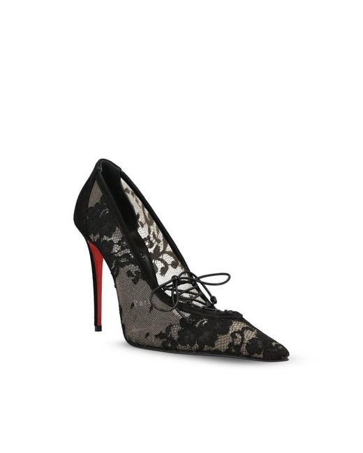 Christian Louboutin Black Heeled Shoes
