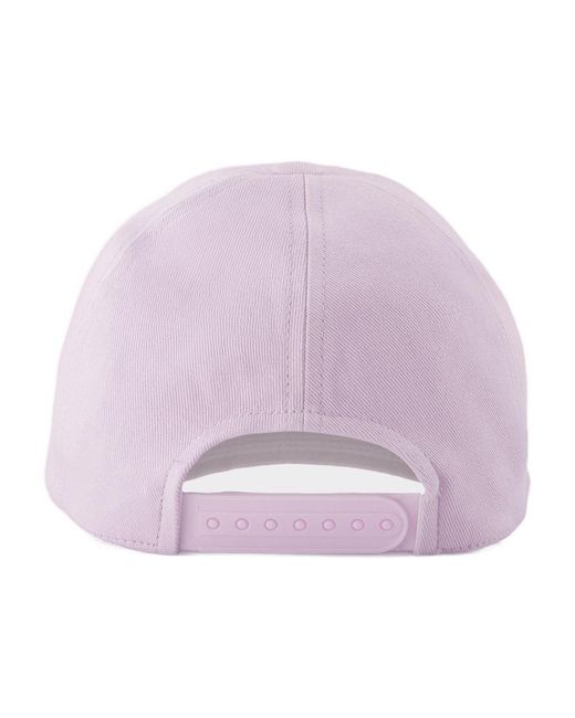 【COURREGES】SIGNATURE COTTON CAP PURPLE SIGNATURE AC COTTON CAP - courrèges