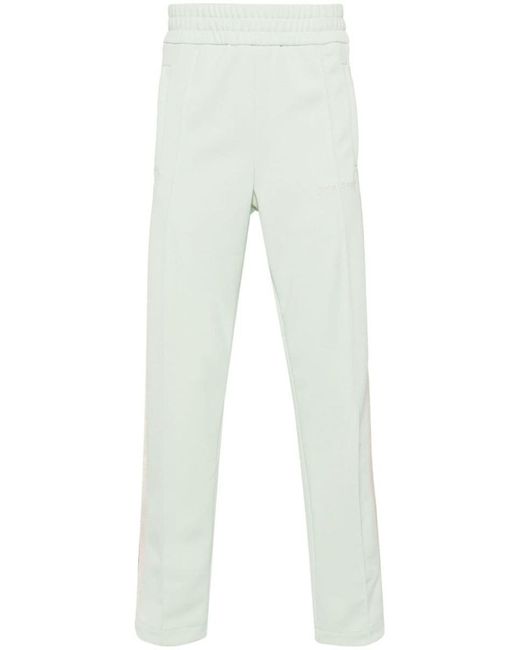 Palm Angels White Stripe Detail Trousers for men