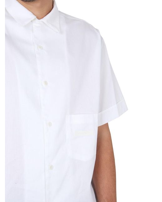 Ih Nom Uh Nit White Shirt With Pocket for men