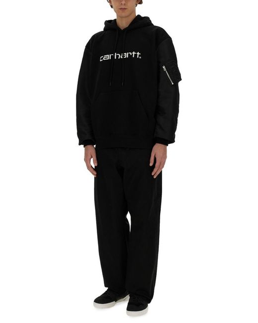 Junya Watanabe Black X Carhartt Sweatshirt for men