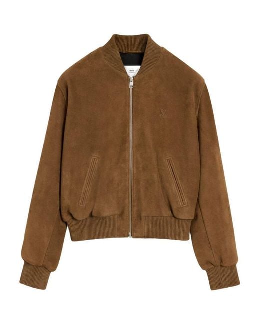 AMI Brown Jackets for men