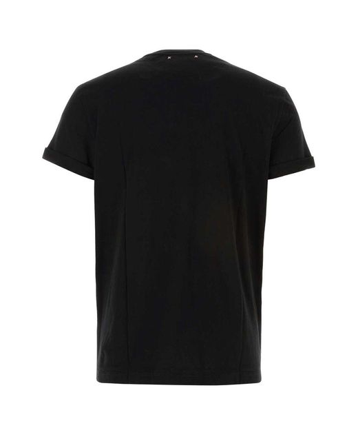 Golden Goose Deluxe Brand Black Deluxe Brand T-Shirt for men