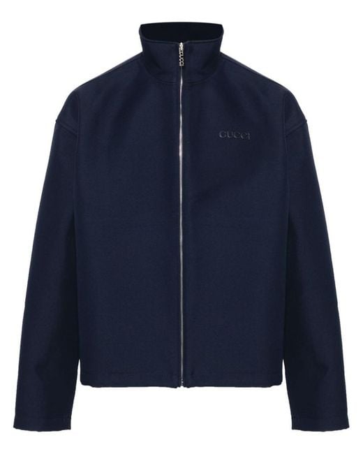 GUCCI グッチ ブルゾン ネイビー46 GUCCI グッチ ブルゾン ネイビー46 メンズ