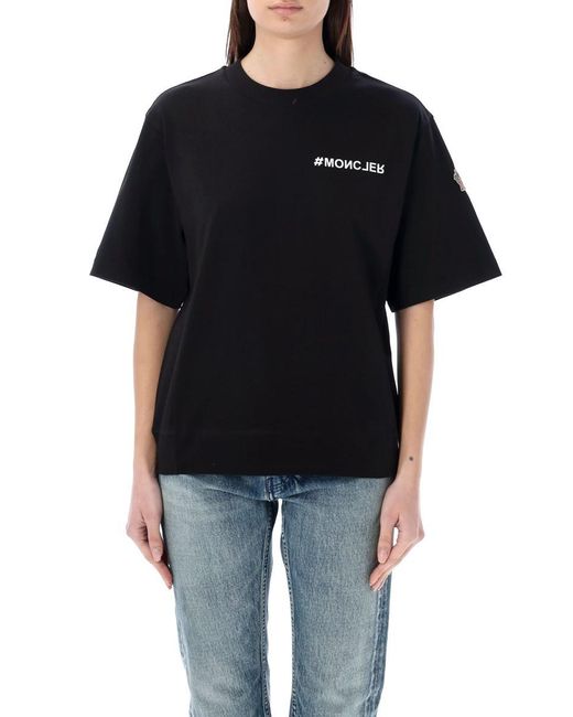 3 MONCLER GRENOBLE Black T-Shirt Tmm