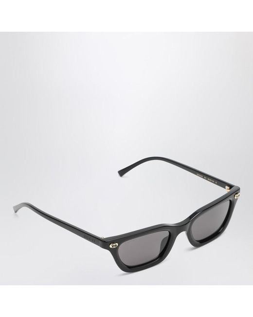 Gucci Gray Cat-Eye Sunglasses