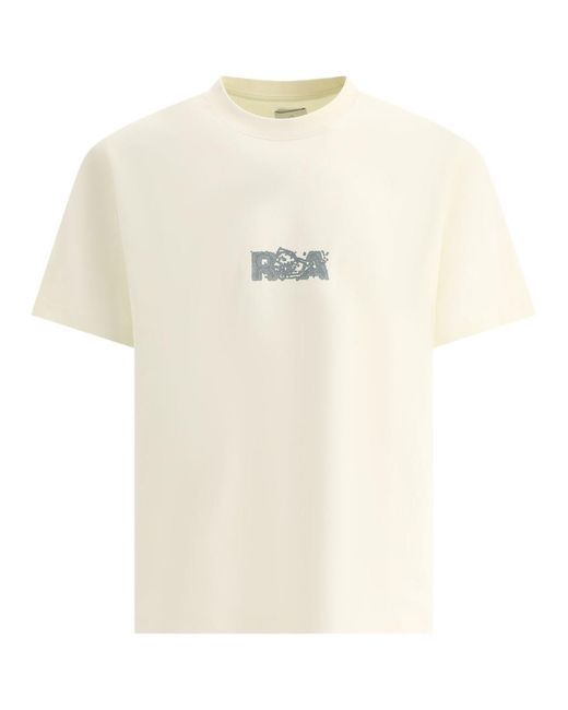 Roa White "Shortsleeve Graphic" T-Shirt for men