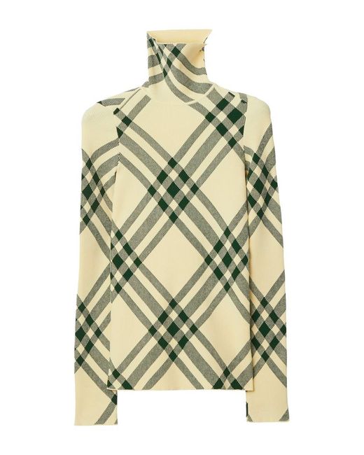 Burberry White Sweater