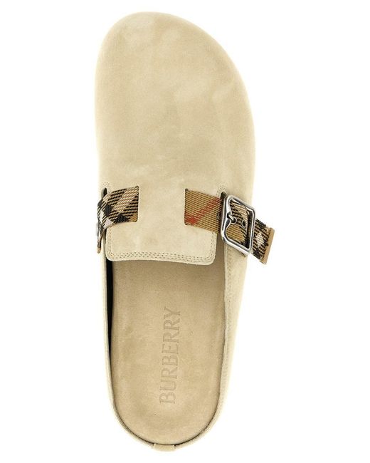 Burberry Natural 'Urchin' Clog for men