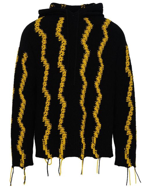 Avril 8790 x Formichetti Black Wool Sweater for men