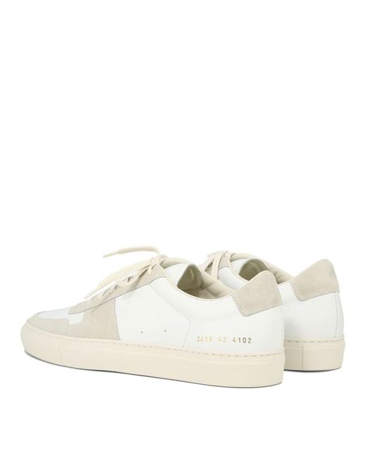 Common Projects White "Bball" Sneakers for men
