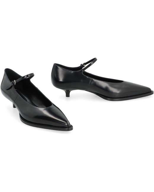 Miu Miu White Leather Pumps