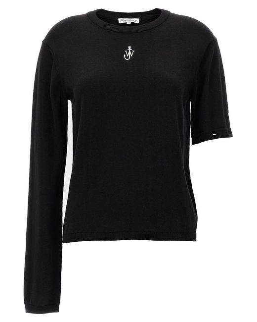 J.W. Anderson Black Removable Sleeve Sweater Sweater, Cardigans