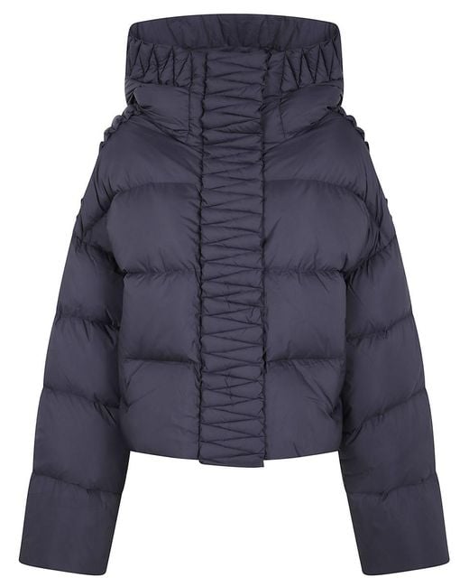 RAXXY Blue Puffer Jacket Clothing