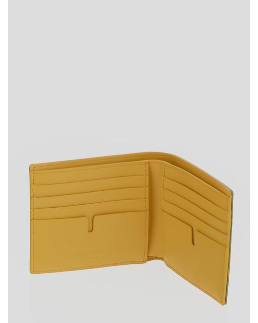 Burberry Green Bi-Fold Wallet for men