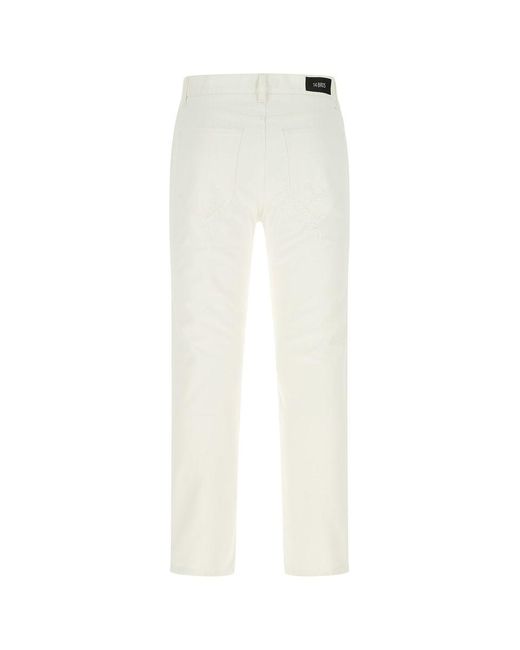 14 Bros White Jeans for men