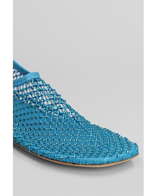 Christopher Esber Blue Minette Flat Ballet Flats