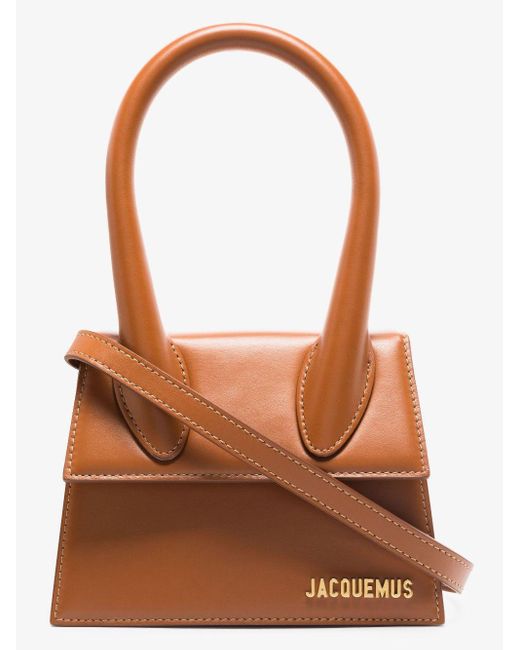 Jacquemus Leather Le Chiquito Moyen Bags in Brown Lyst Canada