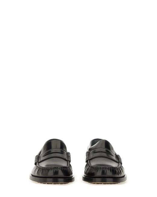 Tod's White Leather Loafer