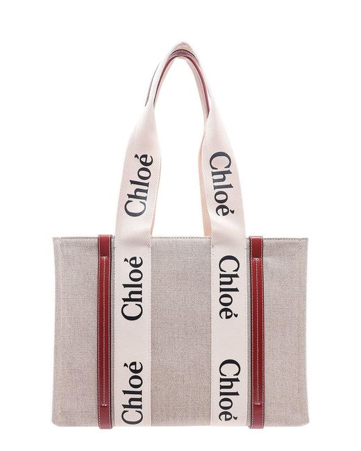 Chloé Pink Leather Shoulder Bags