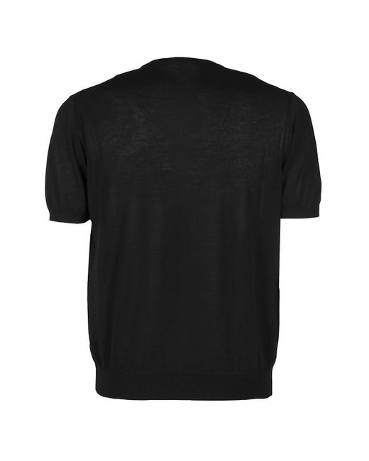 Malo Black T-Shirts And Polos for men