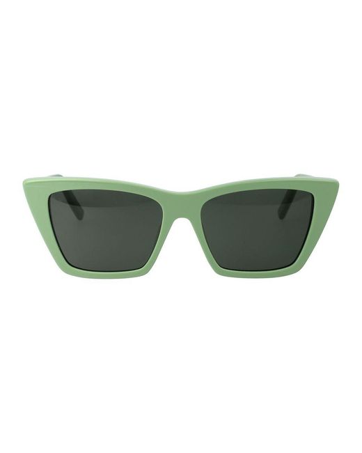 Saint Laurent Green Sunglasses
