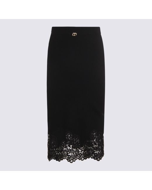 Twinset Black Gonne Nero