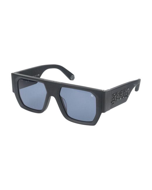 Philipp Plein Blue Sunglasses for men
