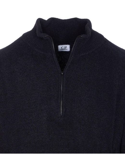 C P Company Blue Sweaters for men