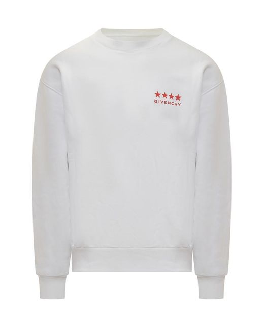 Givenchy White Sweatshirt for men