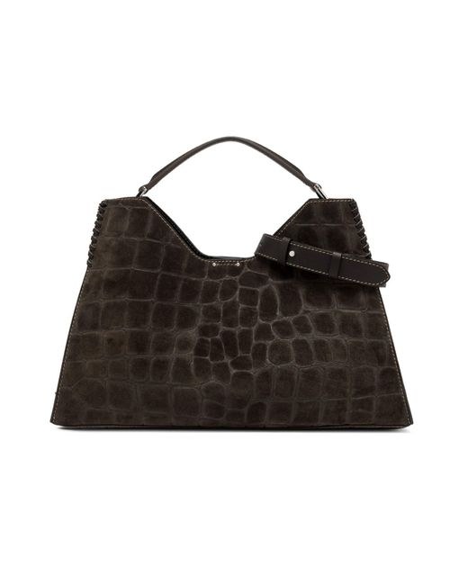 Gianni Chiarini Black "Aurora" Crossbody Bag