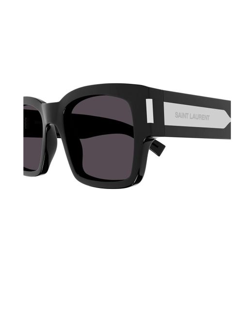 Saint Laurent Black Sl 617 Linea New Wave Sunglasses for men