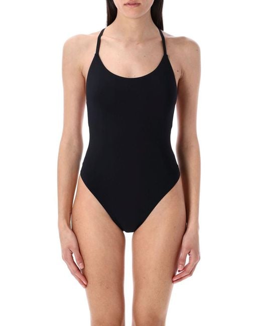 Lido Black Uno One-Piece Swimsuit