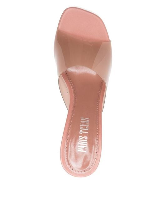 Paris Texas Pink High Block Heel