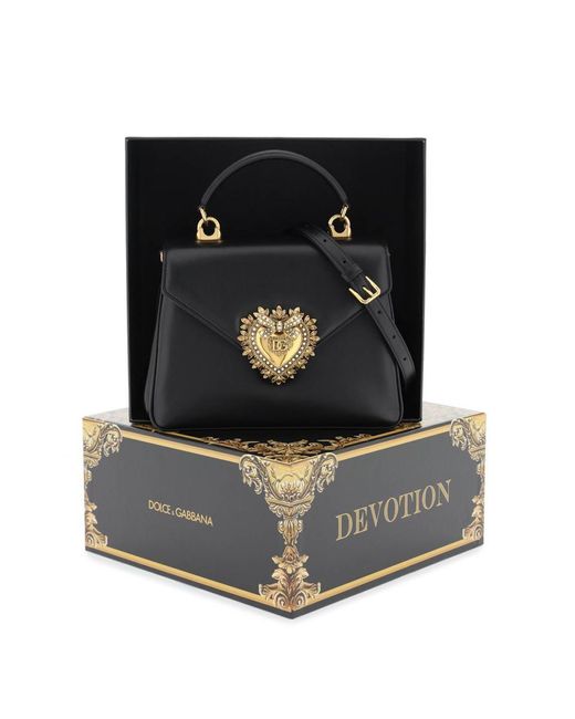 Dolce & Gabbana Black Devotion Handbag