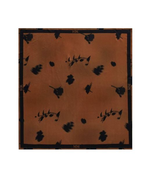 Max Mara Brown Faust Foulard