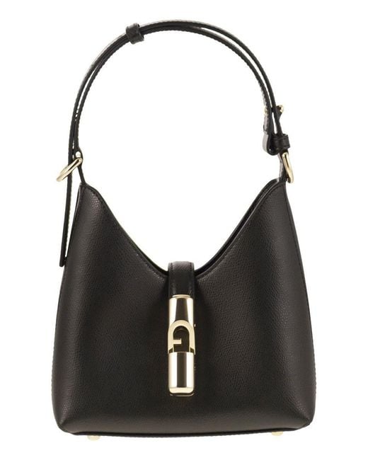 Furla Black Hobo