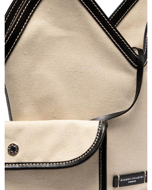 Gianni Chiarini Natural "Anfora" Shoulder Bag
