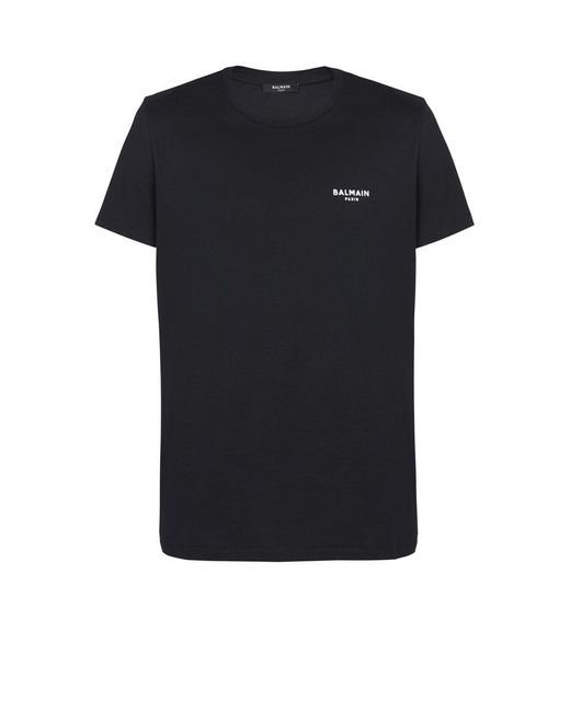 Balmain Black T-Shirts And Polos for men