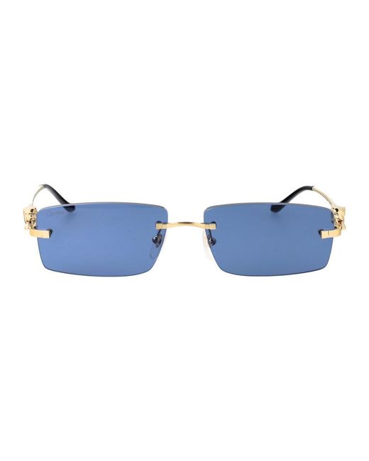 Cartier Blue Sunglasses