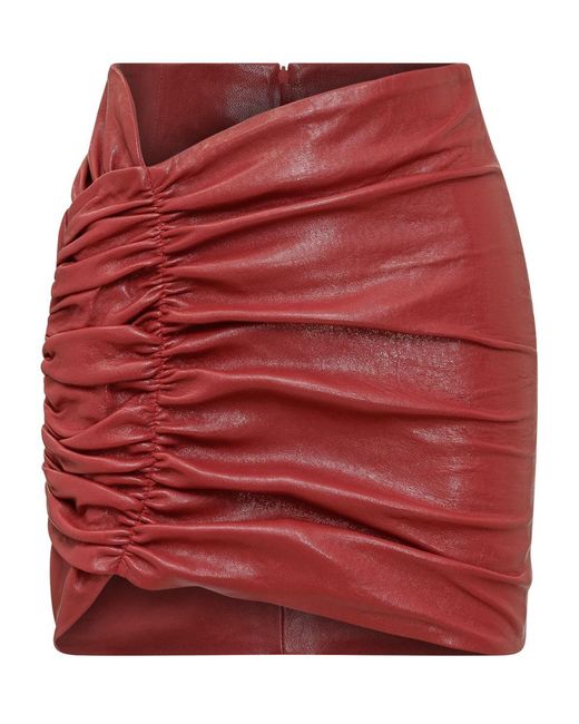The Mannei Red Wishaw Skirt